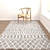 Versatile Rug Set: 8 Rugs with Folded and Unfolded Options 3D model small image 5