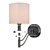 Elegant Tesso Wall Lamp 3D model small image 1