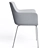 Sleek City Office Chair 3D model small image 3