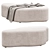 Huniford Clarkson Ottoman: Luxurious Design Must-Have 3D model small image 6