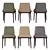 Poliform Grace Chair: Elegant and Modern Seating 3D model small image 6