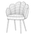 Elegant Daisy Chair by Munna 3D model small image 6