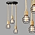 Industrial Rope Hanging Light 3D model small image 3