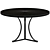 Elegant Trinity Dining Table 3D model small image 3