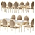Elegant Pranzo Dining Table: Andrea Fanfani 3D model small image 3