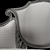 Elegant Rococo Armchair 3D model small image 6