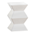 Zigzag Yellow Garden Stool: Stylish and Functional 3D model small image 3