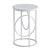 Elegant Black Marble Round End Table 3D model small image 2