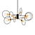 Scandinavian Crystal Pendant Chandelier 3D model small image 1