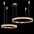 Thera 02 Triple & Double Ring Chandelier 3D model small image 2