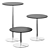 Sleek Slitz Tables by Skandiform 3D model small image 1