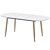 Versatile Extendable Dining Table 3D model small image 1