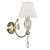 Elegant Murano Crystal Wall Lamp 3D model small image 1