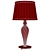 Elegant Murano Table Lamp with Beige Shade 3D model small image 2