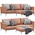 Cassina Privé: Luxurious Sofa 3D model small image 6