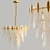 Elegant NIBA Chandelier: 9 Lamp Design 3D model small image 2