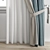 Premium Curtain Model - 3ds Max & Obj 3D model small image 3