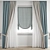 Premium Curtain Model - 3ds Max & Obj 3D model small image 6