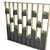 Versatile Vertical Plant Partition Set 3D model small image 4