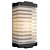 Sleek Otis Wall Sconce 3D model small image 1