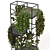 Rustic Concrete Pot Indoor Plants 3D model small image 4