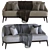 Elegant Atlas Sofa: Stylish & Comfortable 3D model small image 1