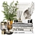 Elegant 21-Piece Decor Set 3D model small image 1