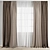 Polygonal Curtain Model 3D model small image 1