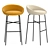 Elegant Bloom Barstool by Parla 3D model small image 2