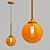 Sleek Rio Pendant Light 3D model small image 3