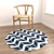 Versatile Rug Set: 8 Textured Options | Multiple Formats 3D model small image 2