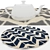 Versatile Rug Set: 8 Textured Options | Multiple Formats 3D model small image 4