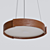 Wooden Maple Pendant Light 3D model small image 2