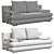 Velvet Leni Leny Sofa: Luxurious Comfort for Your Living Space 3D model small image 5