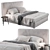 Flou_MyPlace_Bed: Stylish, Versatile, Comfortable 3D model small image 3