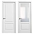 Elegant DORIAN NEO Doors 3D model small image 1