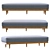 Newport Bench: Modern Elegance for Your Space 3D model small image 1