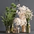 Elegant Greenery Bouquet 3D model small image 8