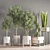 33-Piece Indoor Plant Set: Stylish and Green 3D model small image 2