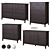 IKEA HEMNES 8-Drawer Dresser 3D model small image 6