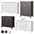 IKEA HEMNES 8-Drawer Dresser 3D model small image 8