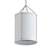 Modern Wide Single Pendant 3D model small image 2