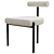 Lui Jo Living Collection Chair 3D model small image 1