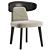 Modern Dining Chair with 3D Max Rendering 3D model small image 1