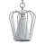 Elegant Italian Stilnovo Pendant 3D model small image 2