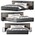 Marlow Bed: Sleek Style & Superb Comfort 3D model small image 1