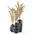 Handmade Dried Plantset in Artistic Vase 3D model small image 5