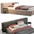 Marlow Bed Divan.ru | 160 Size | Velvet Grey 3D model small image 5