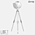 LoftDesign Floor Lamp 822 Model 3D model small image 2