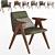 Libera Armchair - Elegant Living Room Seating 3D model small image 7